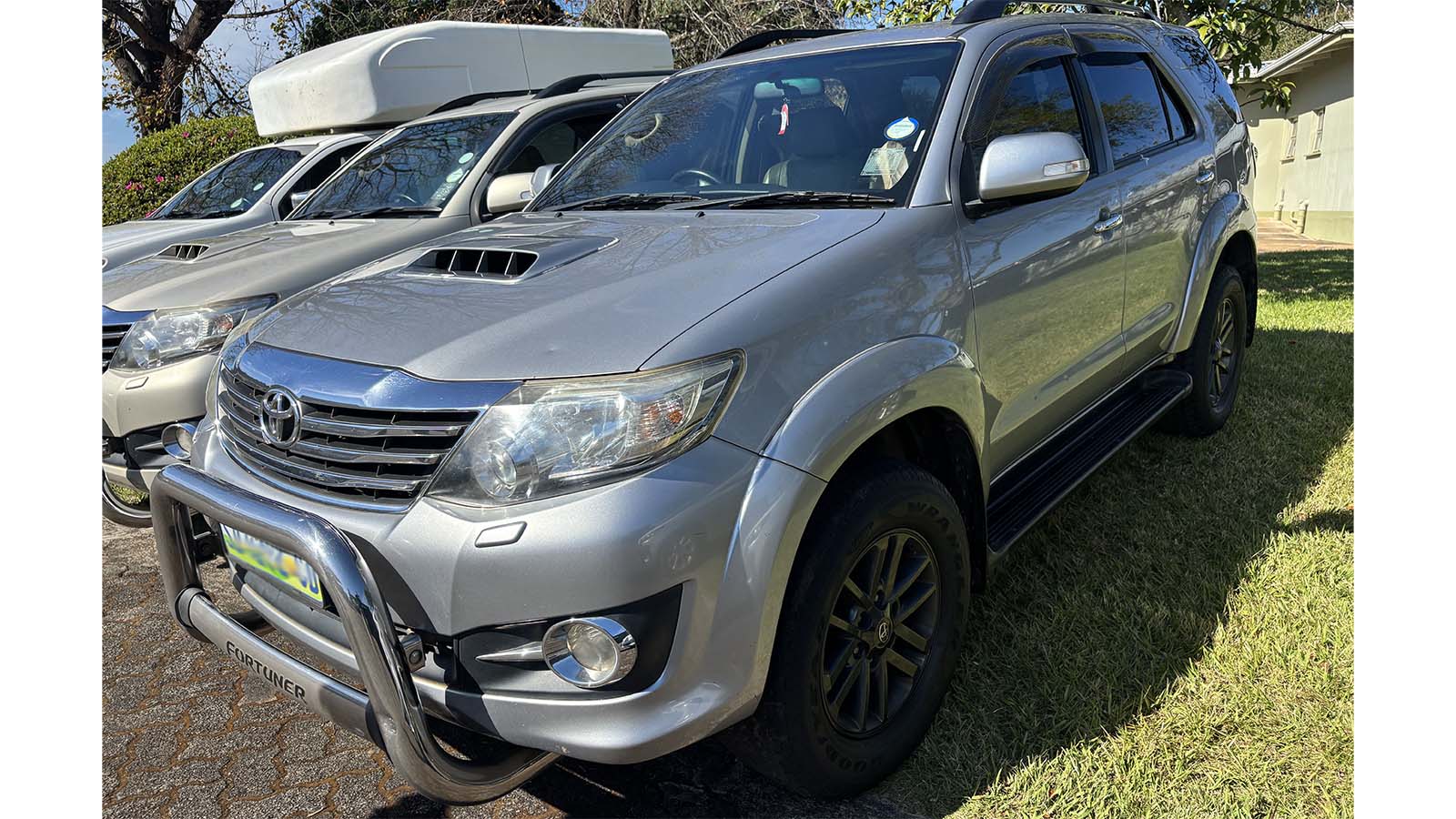 The auction will feature a range of motor vehicles previously used by the embassy. These include a 2014 Isuzu and two 2015 Toyota Fortuners. 